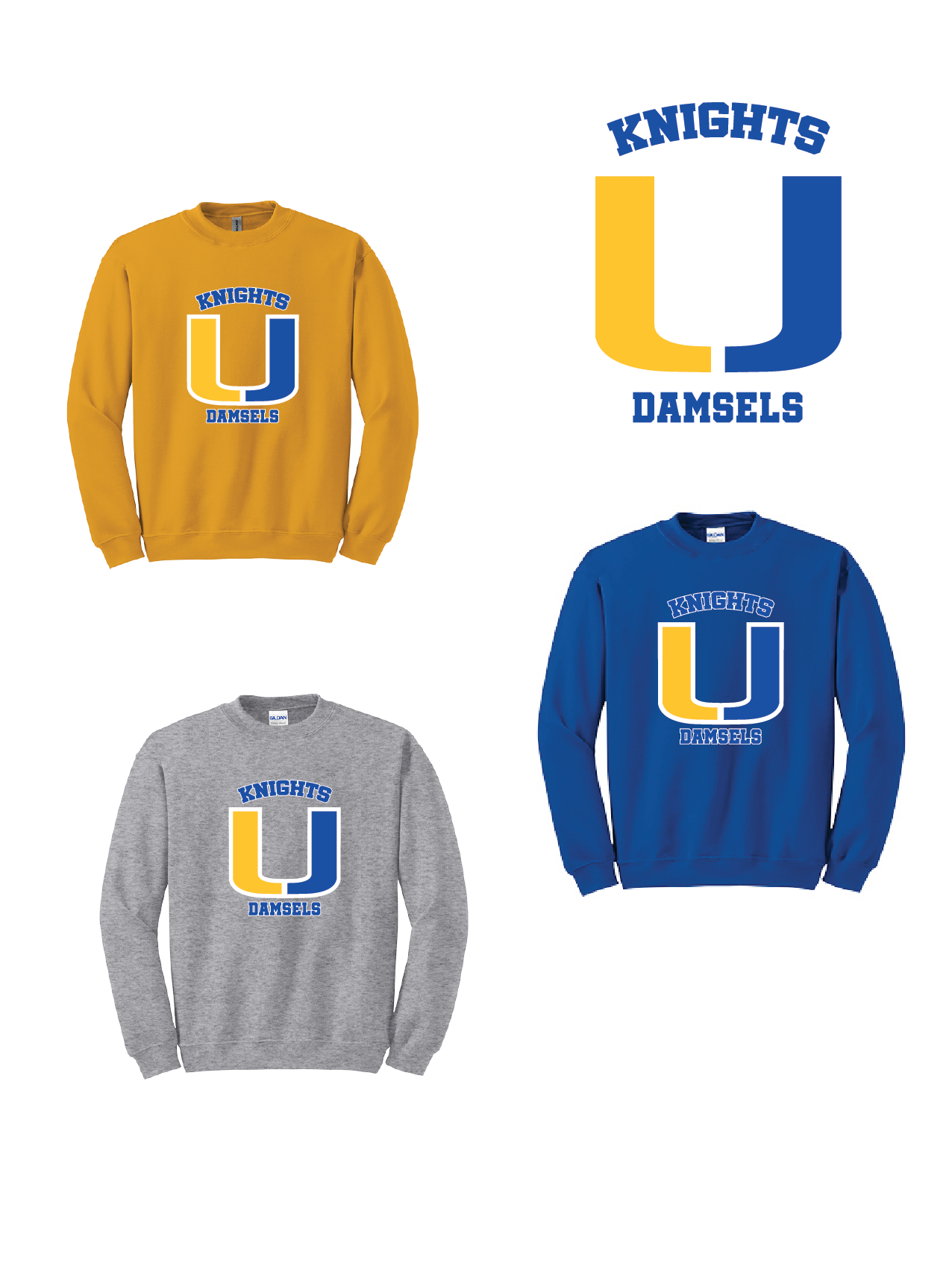 Union Gildan® Heavy Blend™ Crewneck Sweatshirt