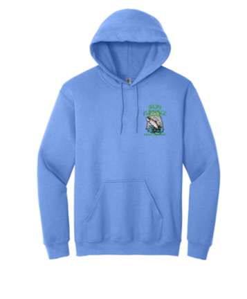 TROUT UNLIMITED EMBROIDERED GILDAN HOODIE
