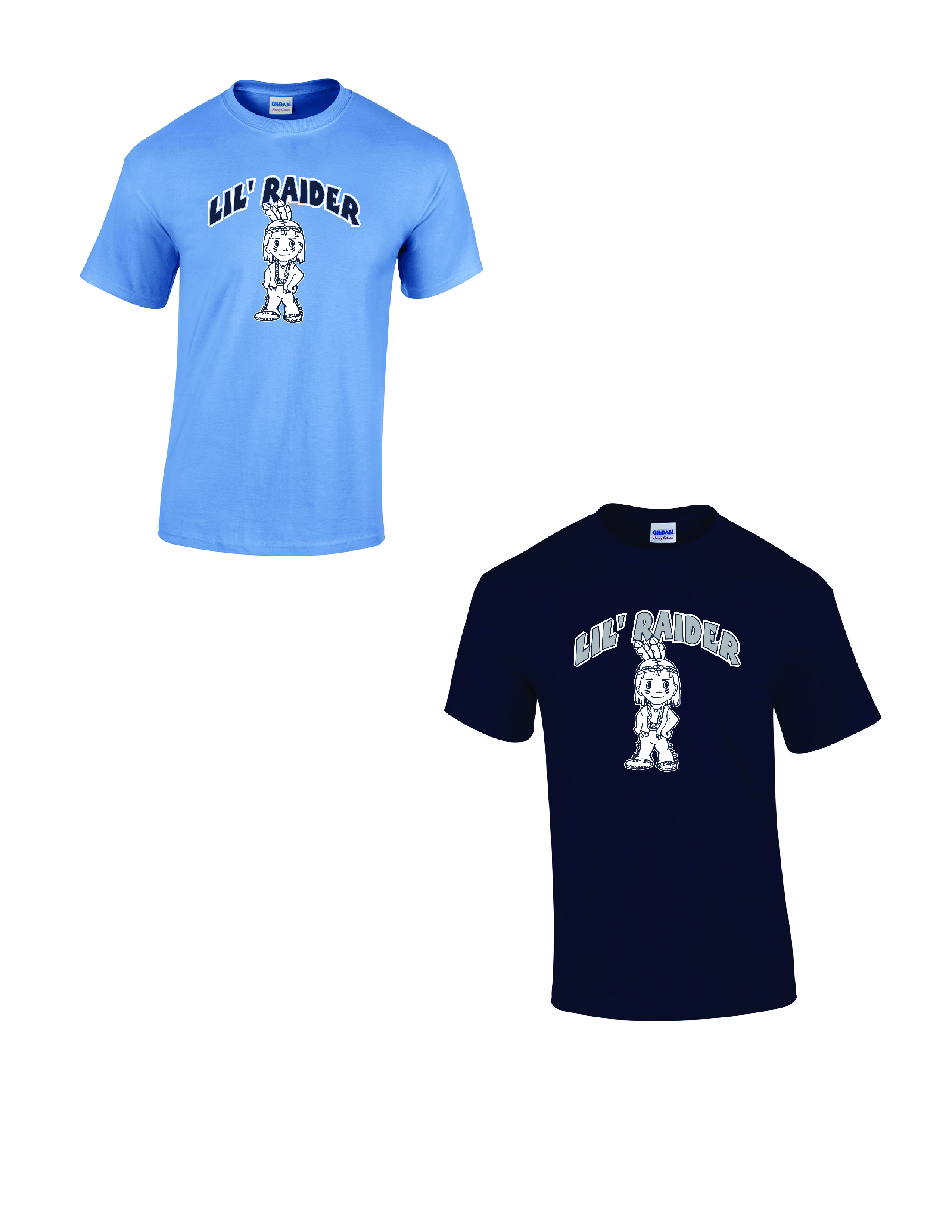 Brookvillle Lil Raiders Gildan T-shirt