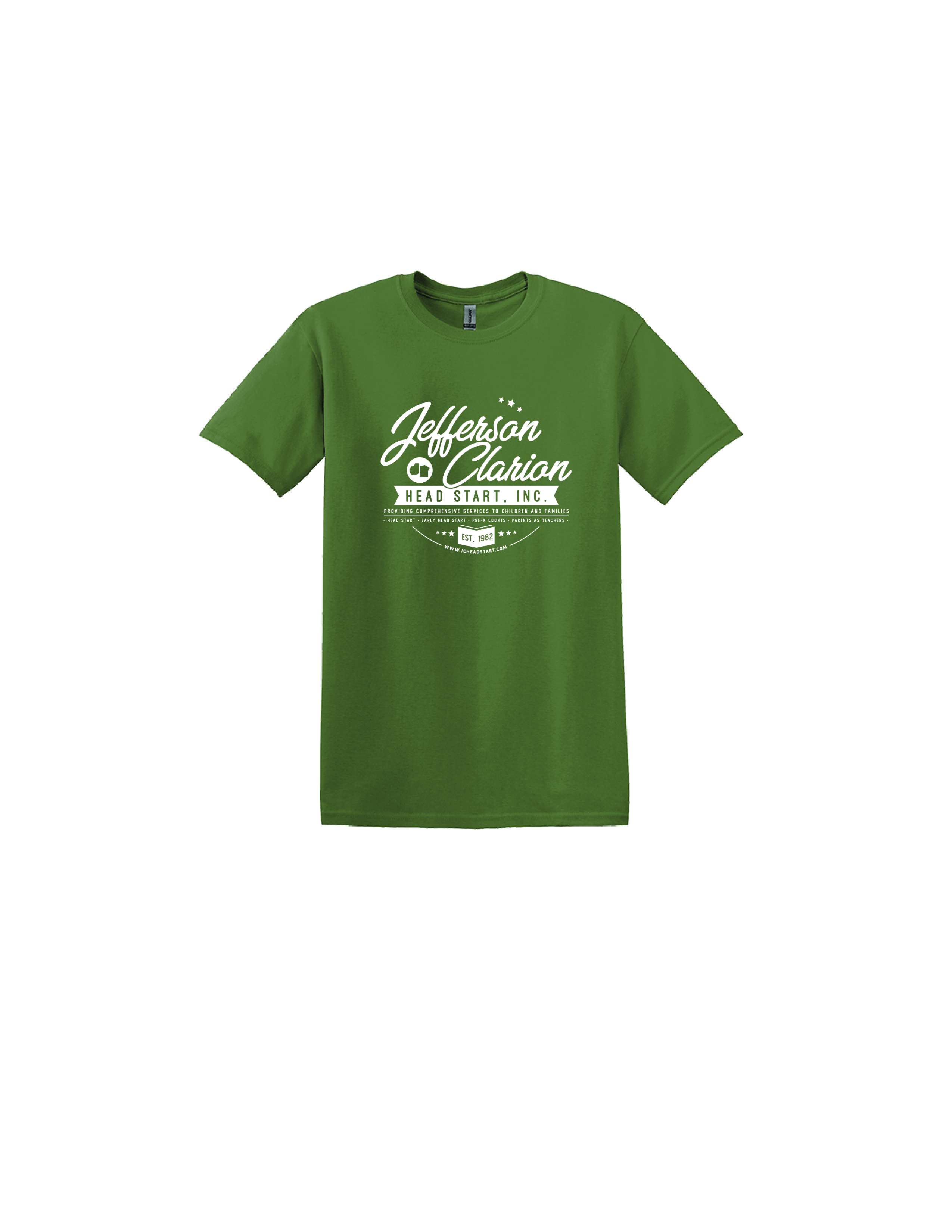 Jefferson-Clarion Headstart Gildan Softstyle T-shirt