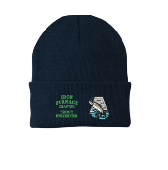 TROUT UNLIMITED EMBROIDERED BEANIE